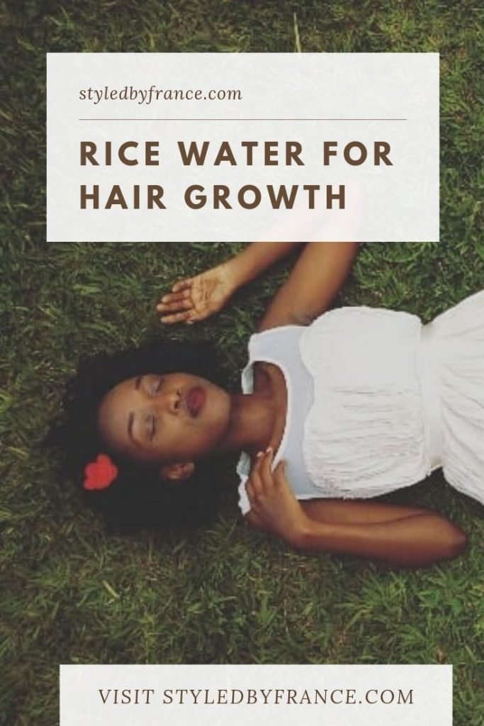 RICE WATER FOR HAIR GROWTH