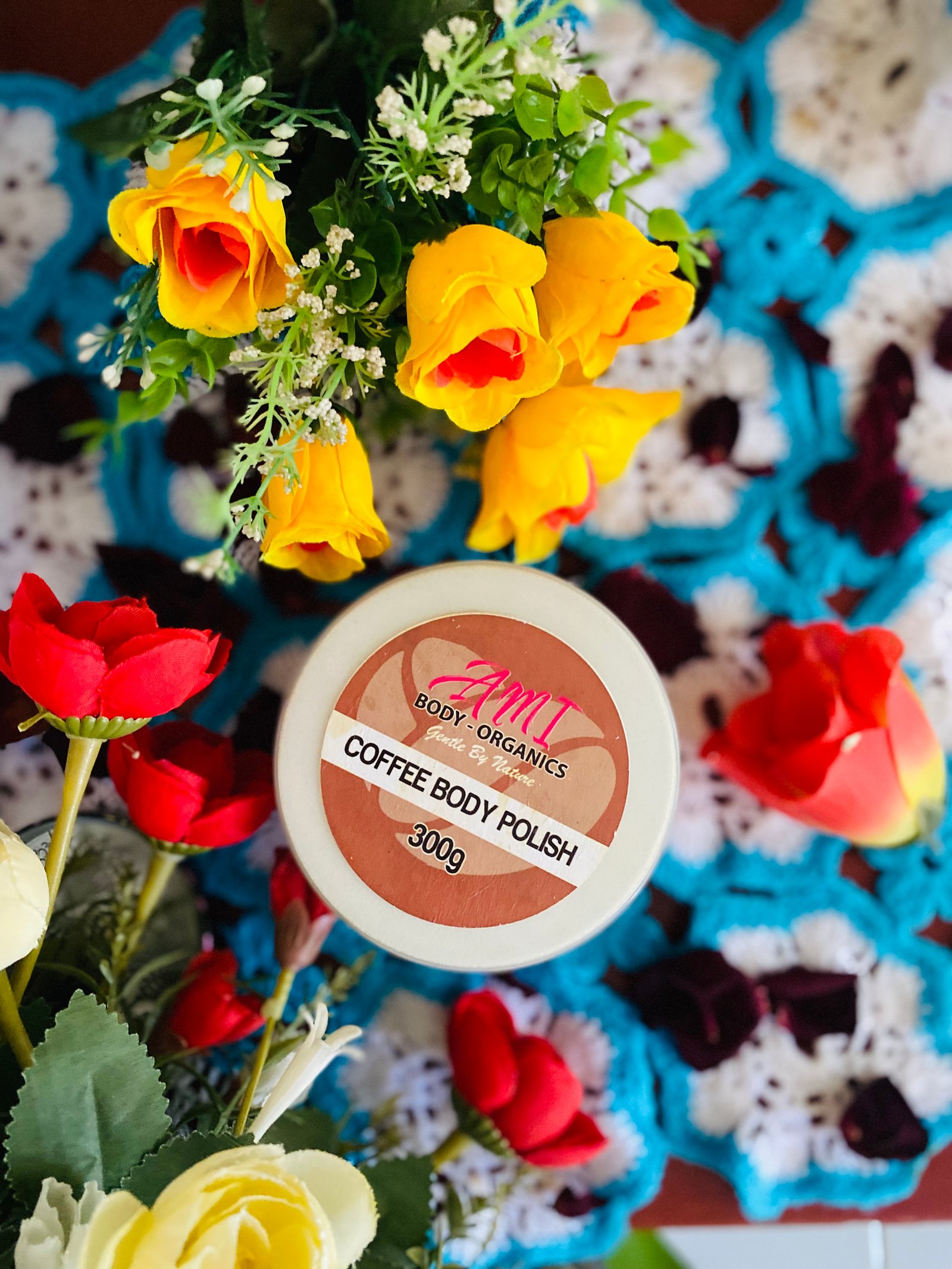 amibody organics coffee body polish