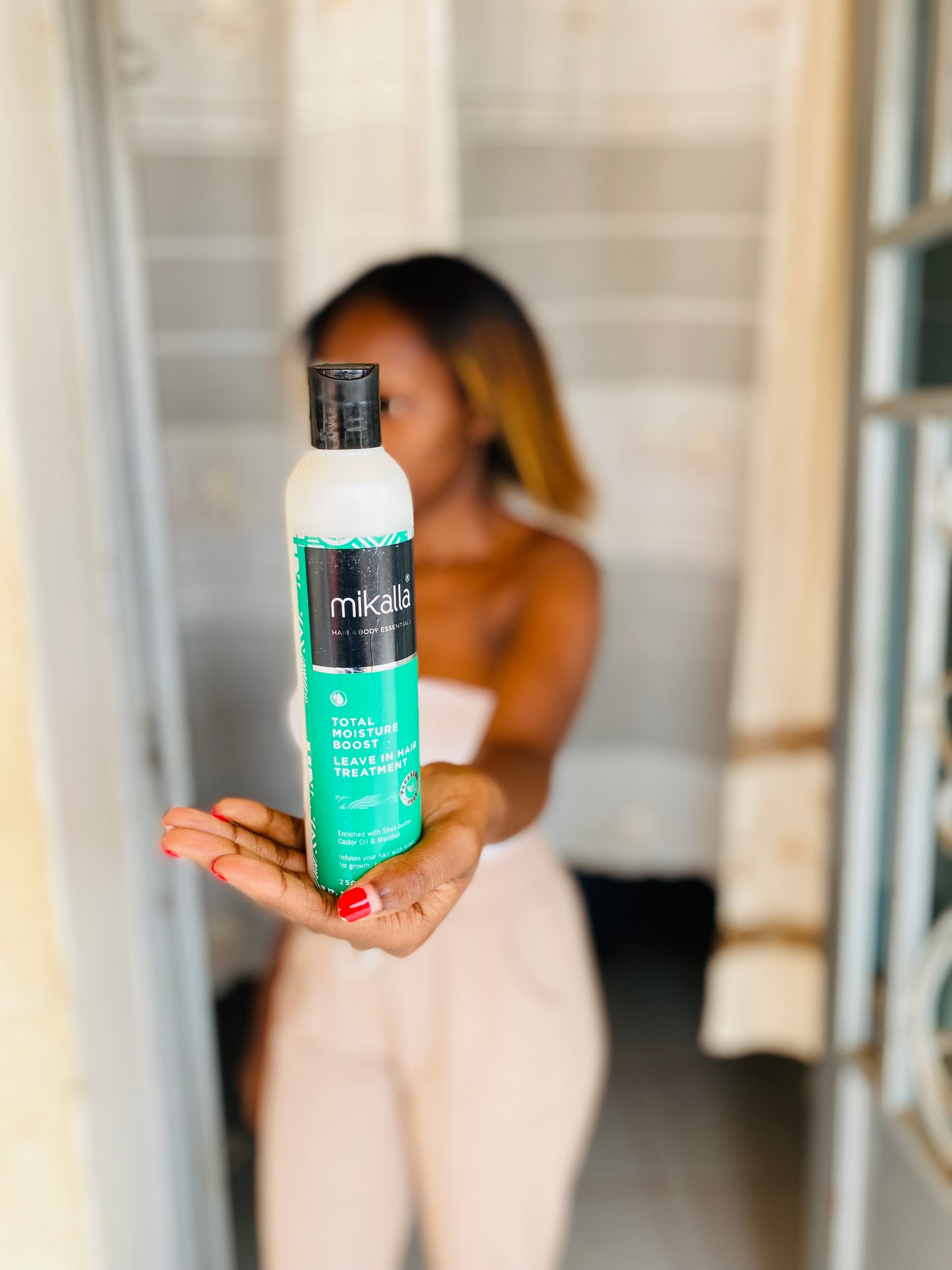 Mikalla leave in hair treatment