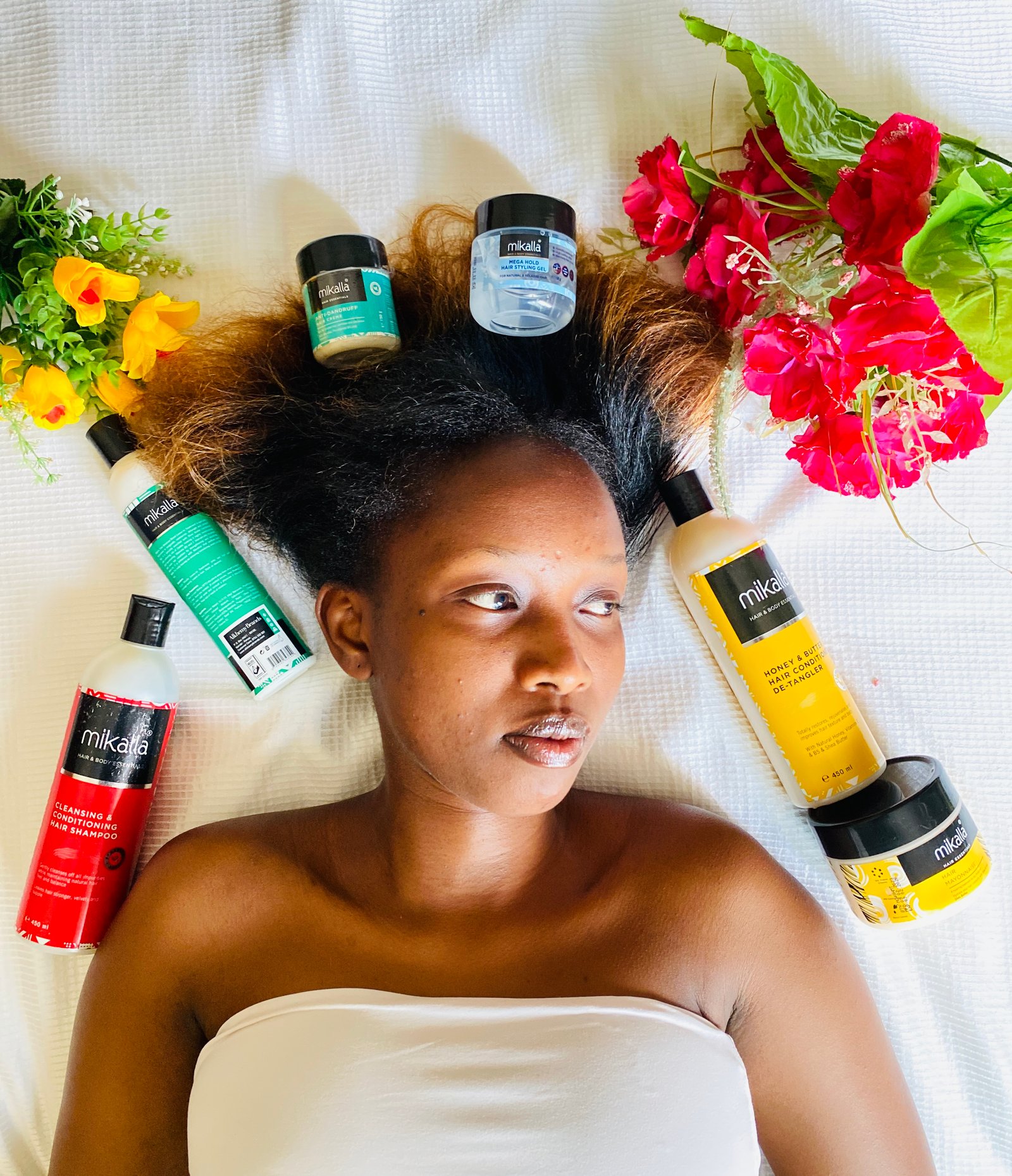 Hair treatment by Mikalla hair products