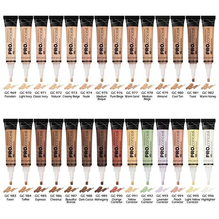 LA PRO CONCEALERS - COLOR CORRECTORS
